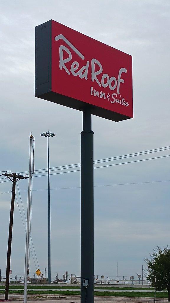 Red Roof Inn & Suites Midland Bagian luar foto